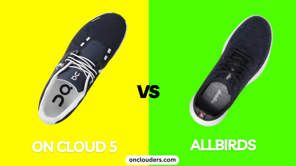 On Cloud 5 vs Allbirds