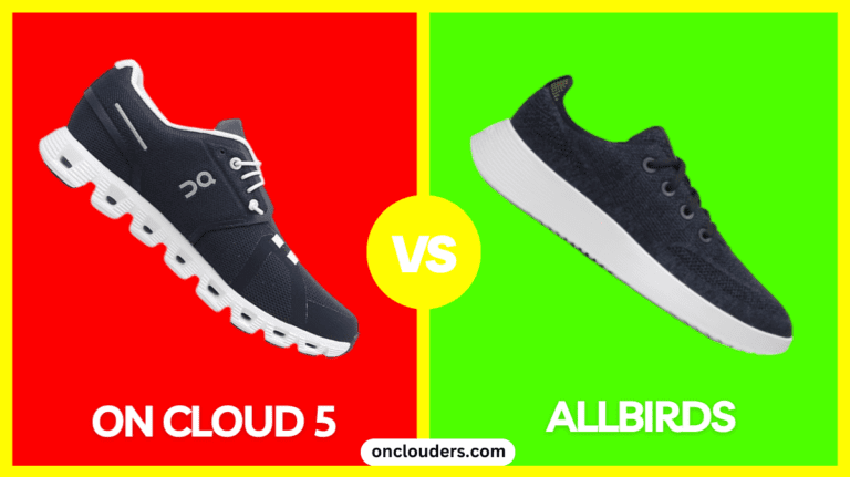 On Cloud 5 vs Allbirds