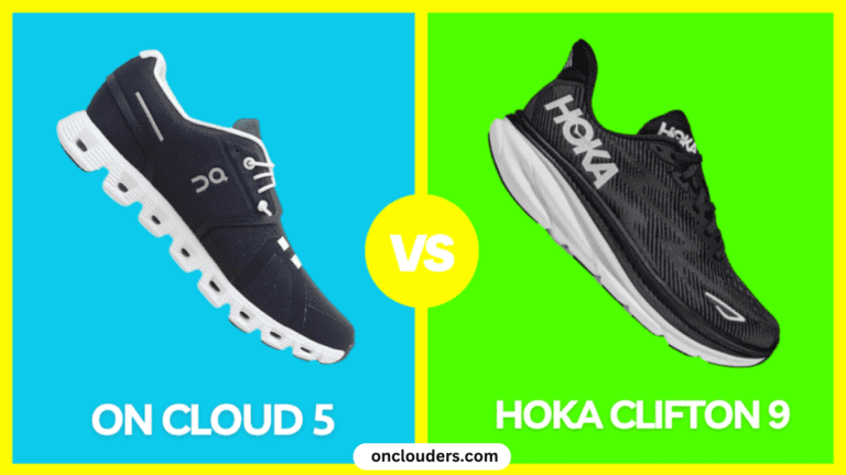 On Cloud 5 vs Hoka Clifton 9