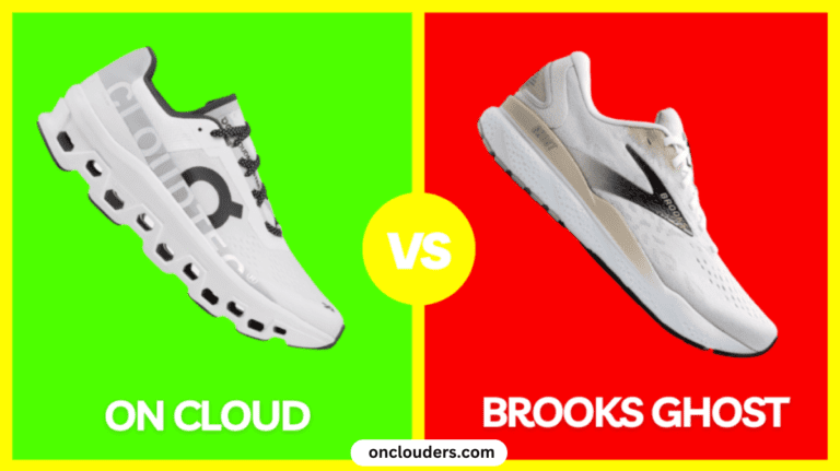 On Cloud vs Brooks Ghost