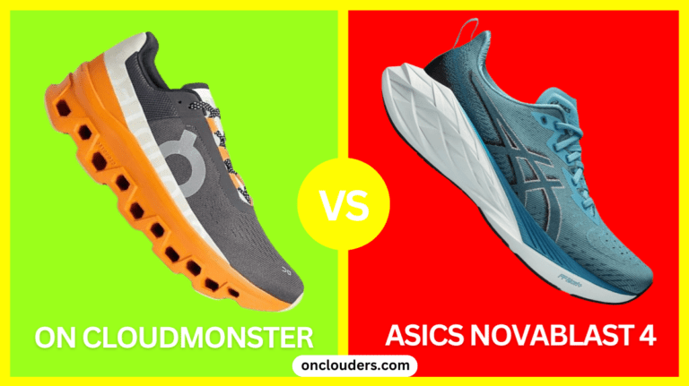 On Cloudmonster vs ASICS Novablast 4