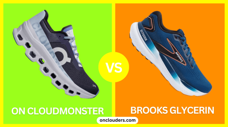 On Cloudmonster vs Brooks Glycerin