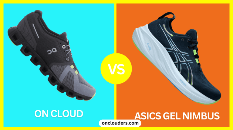 On Cloud vs ASICS Gel Nimbus